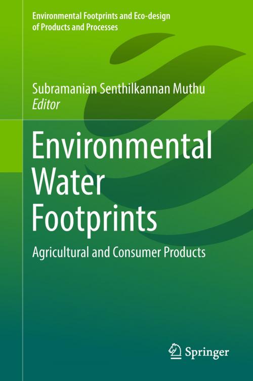 Cover of the book Environmental Water Footprints by , Springer Singapore