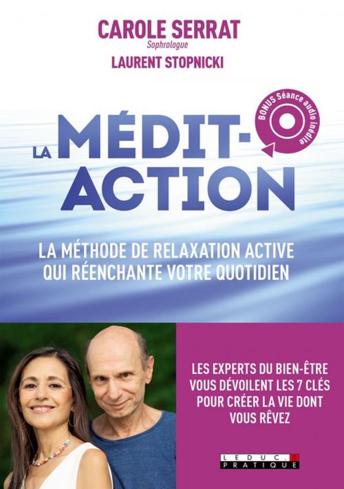 Cover of the book La médit-action by Laurent Stopnicki, Carole Serrat, Éditions Leduc.s