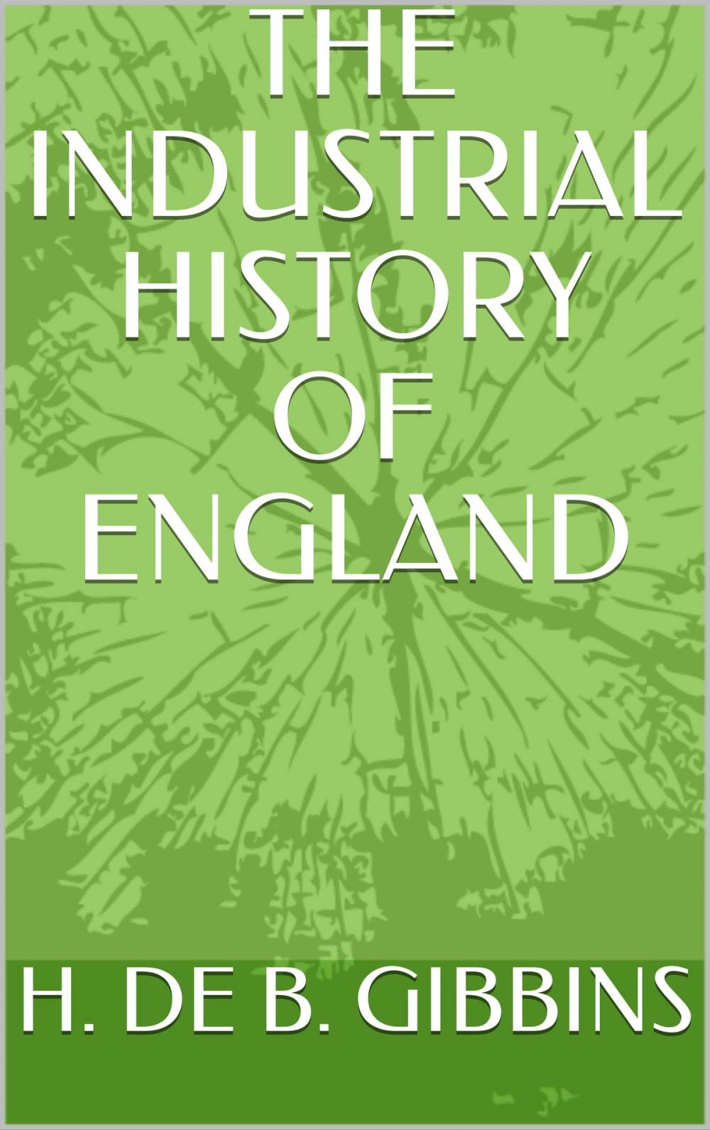 Big bigCover of THE INDUSTRIAL HISTORY OF England