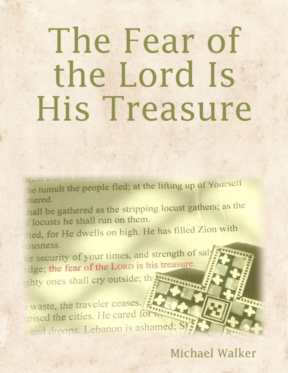 Big bigCover of The Fear of the Lord Is His Treasure