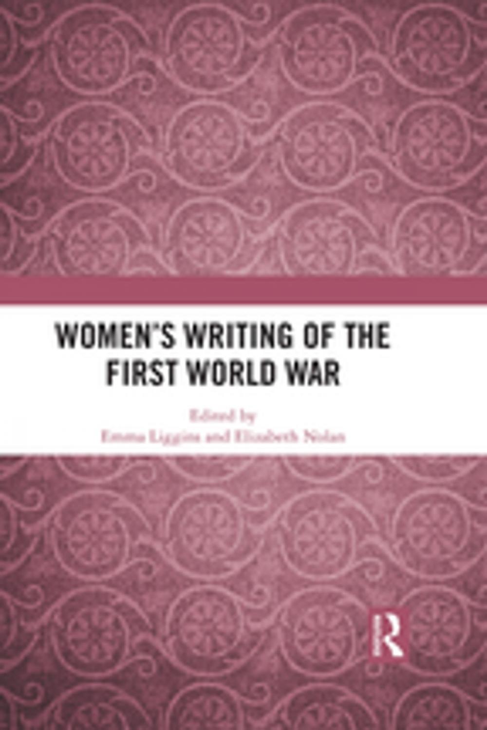 Big bigCover of Women's Writing of the First World War