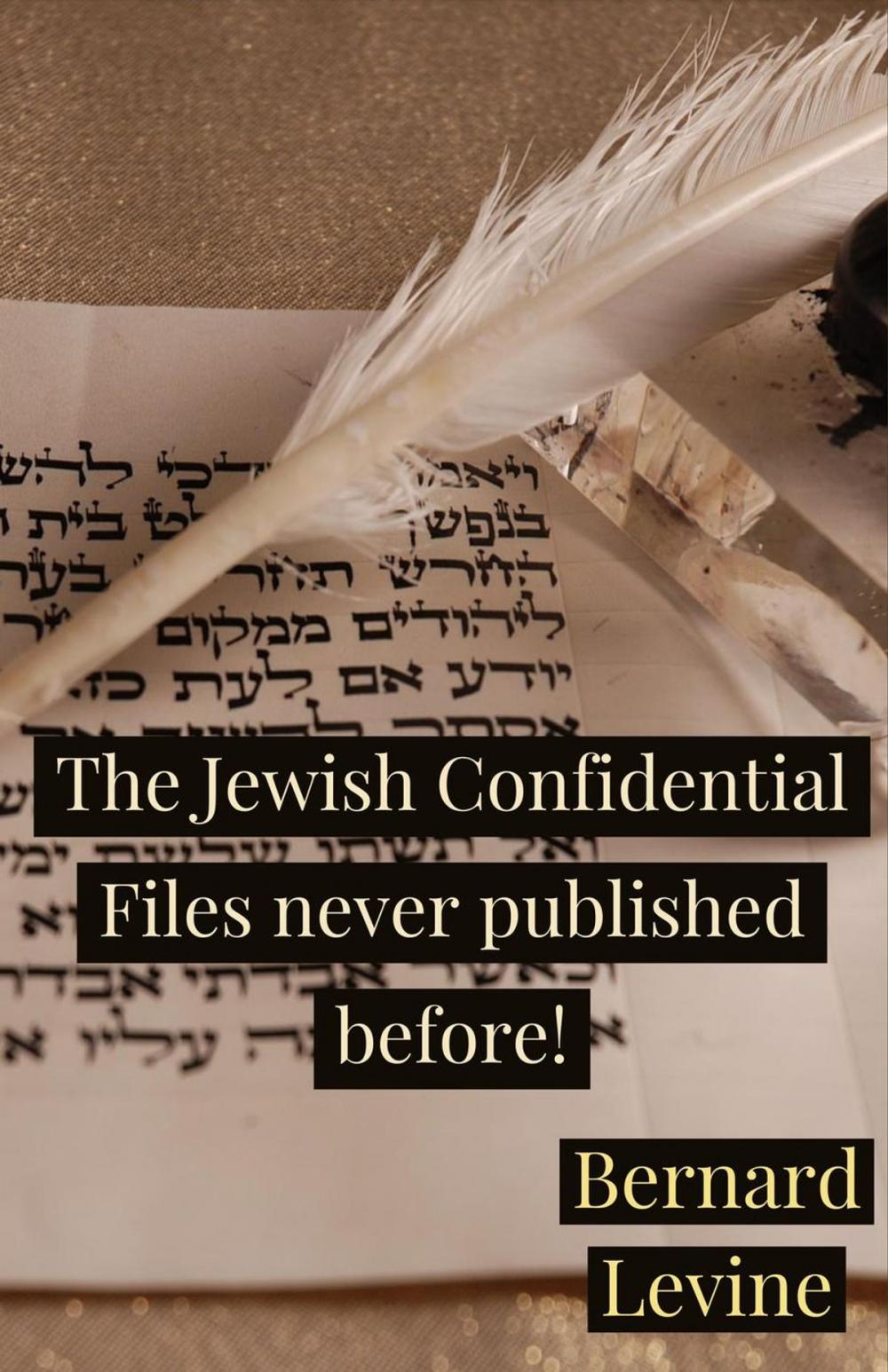 Big bigCover of The Jewish Confidential Files never published before!