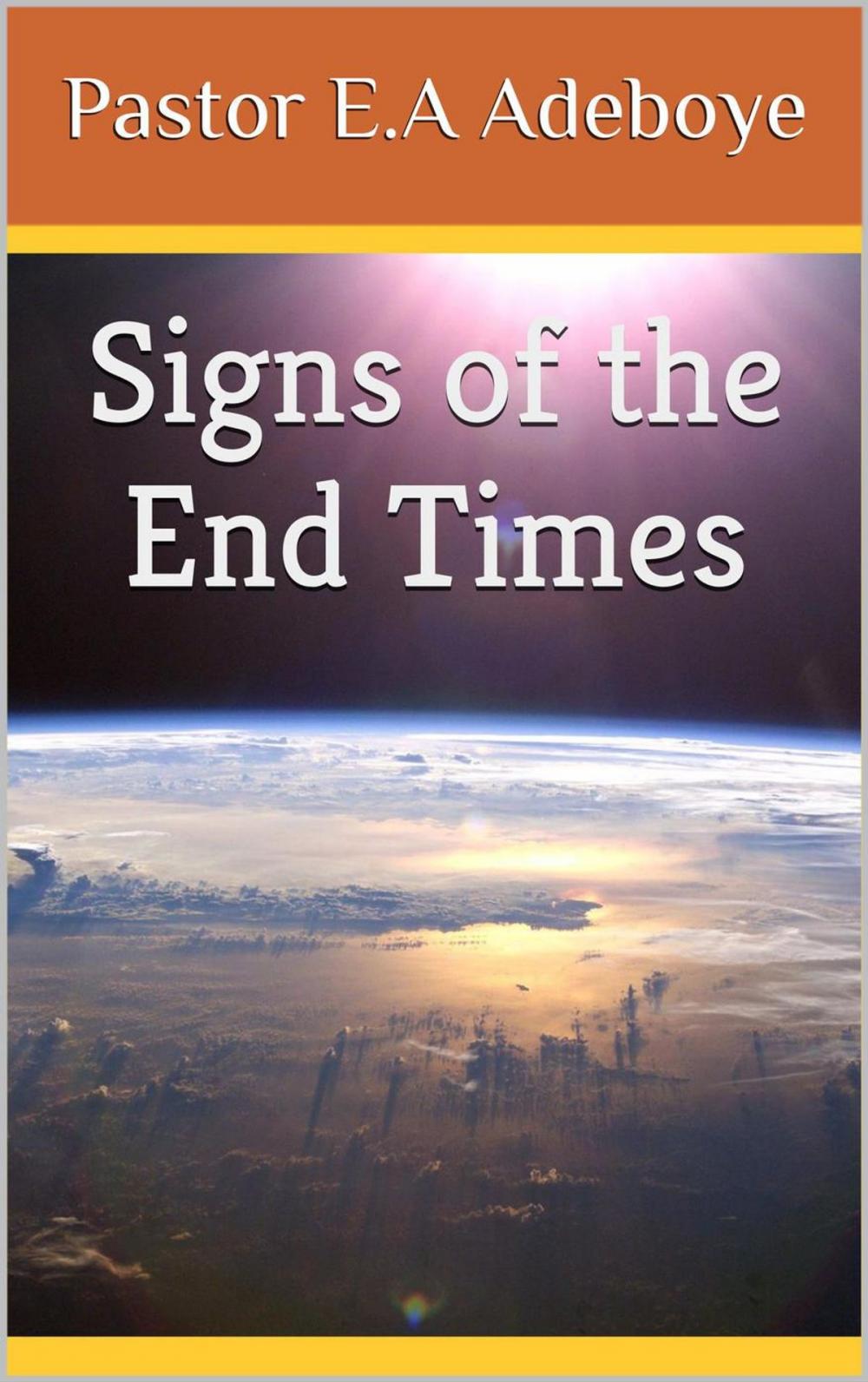 Big bigCover of Signs of the End Times