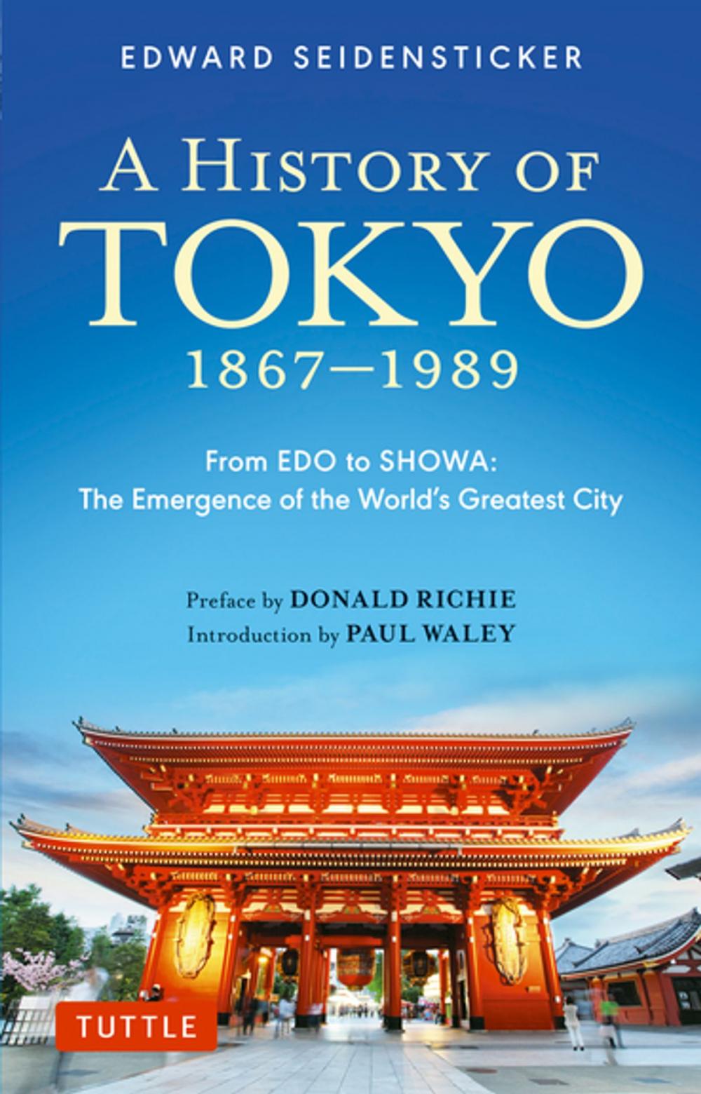 Big bigCover of History of Tokyo 1867-1989