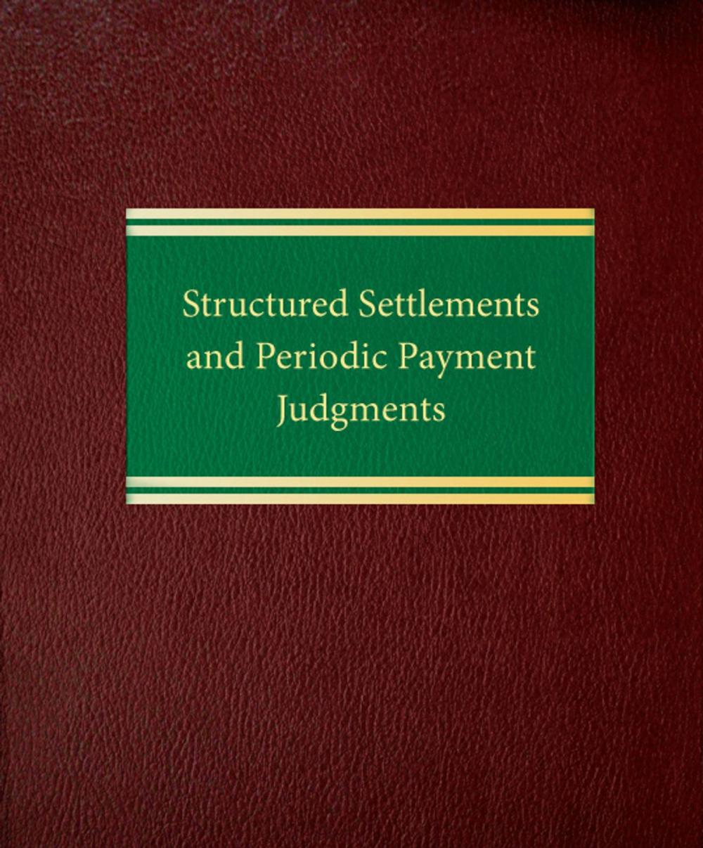 Big bigCover of Structured Settlements and Periodic Payment Judgments