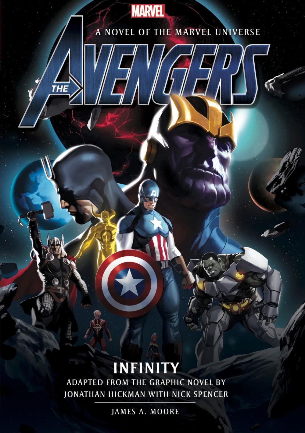 Big bigCover of Avengers: Infinity Prose Novel