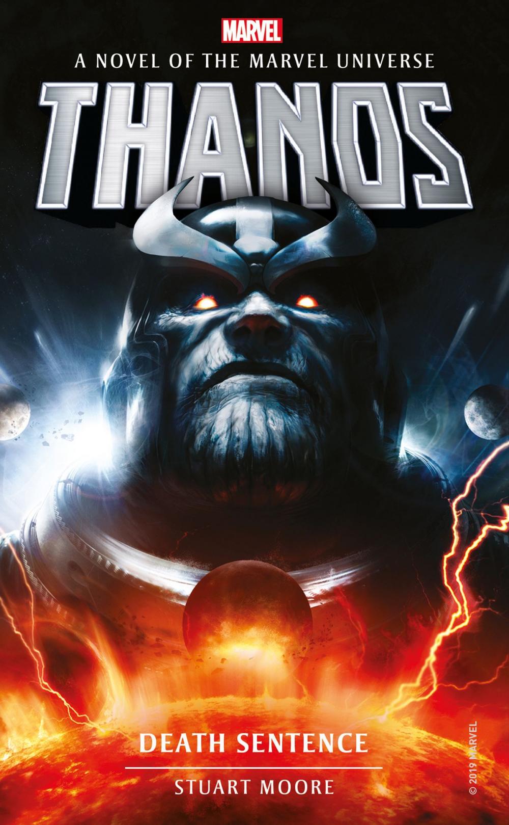 Big bigCover of Marvel Novels - Thanos: Death Sentence