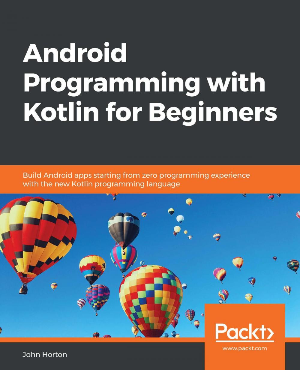 Big bigCover of Android Programming with Kotlin for Beginners