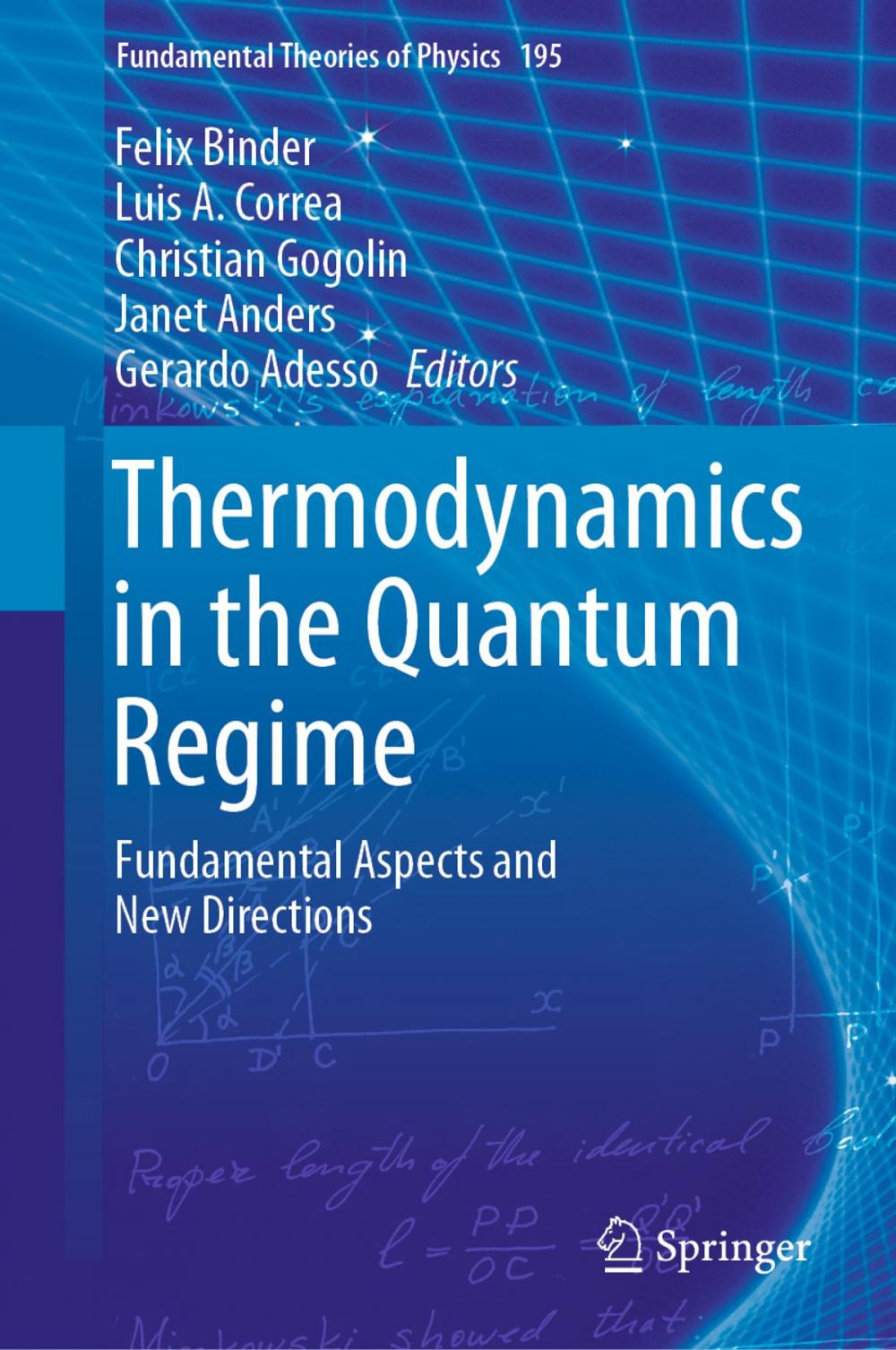Big bigCover of Thermodynamics in the Quantum Regime