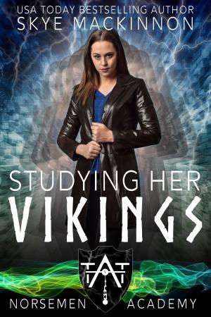 Cover of the book Studying her Vikings by Skye MacKinnon, Arizona Tape