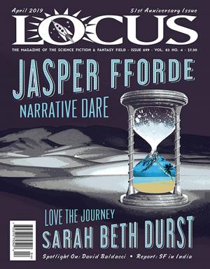 Cover of Locus Magazine, Issue #699, April 2019