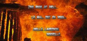 Book cover of THE DOOR OF HELL