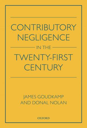 Book cover of Contributory Negligence in the Twenty-First Century