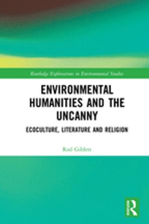 Book cover of Environmental Humanities and the Uncanny