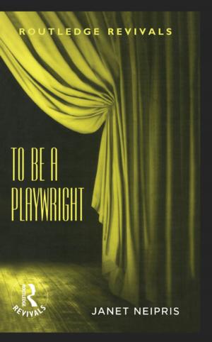 Cover of the book To Be A Playwright by Moshe Maor