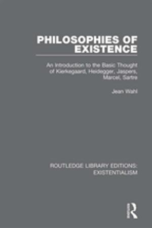 bigCover of the book Philosophies of Existence by 