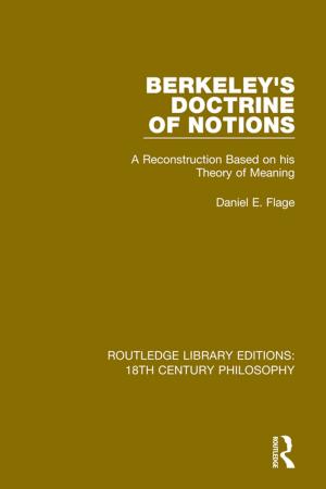Cover of the book Berkeley's Doctrine of Notions by Ana Paula Bortoleto