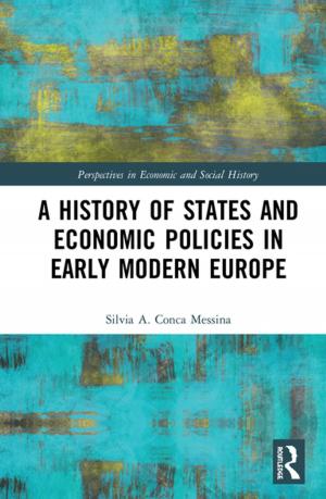 Book cover of A History of States and Economic Policies in Early Modern Europe