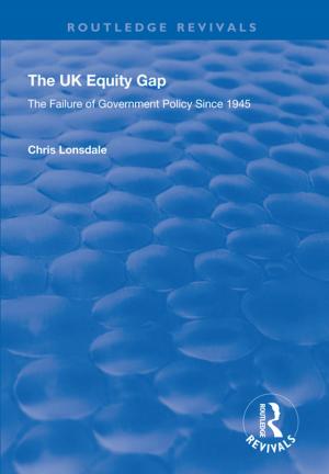 Cover of the book The UK Equity Gap by Gill Davies