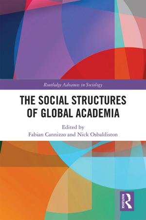 Cover of the book The Social Structures of Global Academia by Jens Hölscher
