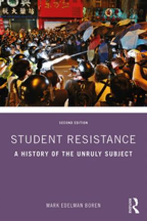 Cover of the book Student Resistance by Geoffrey Poitras