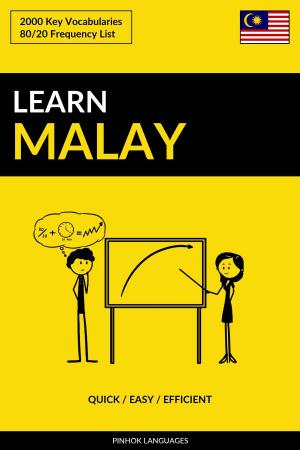 Cover of the book Learn Malay: Quick / Easy / Efficient: 2000 Key Vocabularies by Pinhok Languages
