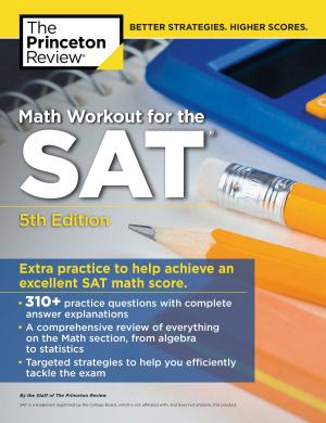 Book cover of Math Workout for the SAT, 5th Edition
