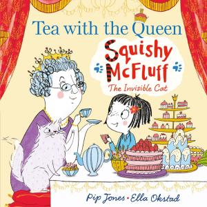 Cover of the book Squishy McFluff: Tea with the Queen by Elena Pankey