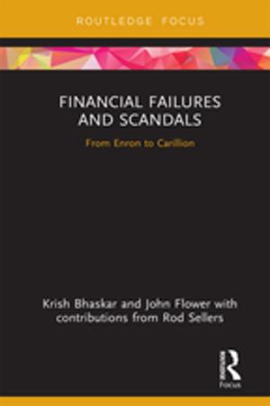 Book cover of Financial Failures and Scandals