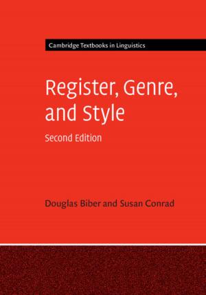 Cover of the book Register, Genre, and Style by 