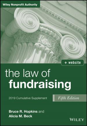 Cover of the book The Law of Fundraising, 2019 Cumulative Supplement by Patricia Bouvard, Hervé Suzanne
