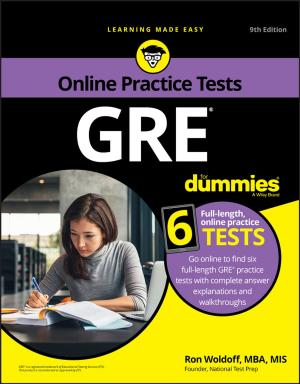 Cover of the book GRE For Dummies with Online Practice by Scott Keller, Colin Price