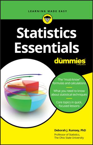 Cover of the book Statistics Essentials For Dummies by 