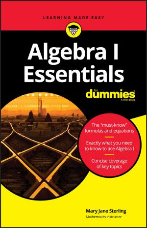Cover of the book Algebra I Essentials For Dummies by Klaus Grobe, Michael Eiselt