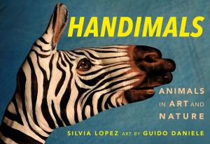 Book cover of Handimals: Animals in Art and Nature