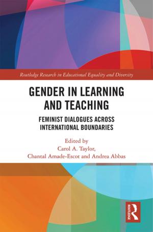 bigCover of the book Gender in Learning and Teaching by 