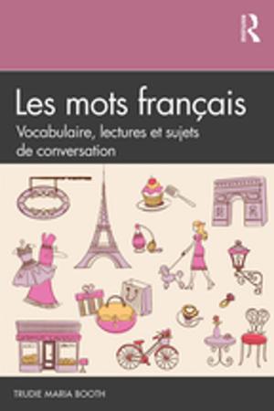 Cover of the book Les mots français by Ruth Taplin