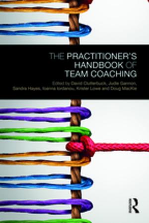 Cover of the book The Practitioner’s Handbook of Team Coaching by Andrew  J. Hoffman, Susse Georg