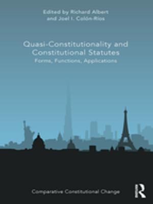 Cover of the book Quasi-Constitutionality and Constitutional Statutes by Paul Einzig