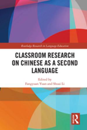 Cover of the book Classroom Research on Chinese as a Second Language by 