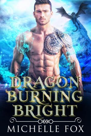 Cover of the book Dragon Burning Bright by Traci Douglass, Cara McKinnon, Pepper McGraw, Sheri Queen, M.T. DeSantis, Read Gallo, J. Bigelow, Andie Biagini