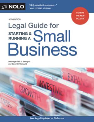 Cover of the book Legal Guide for Starting & Running a Small Business by Ilona Bray, JD