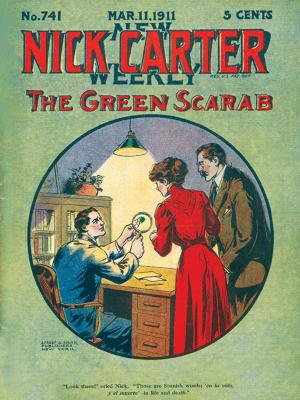 Book cover of Nick Carter #741 - The Green Scarab