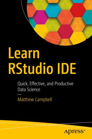 Book cover of Learn RStudio IDE