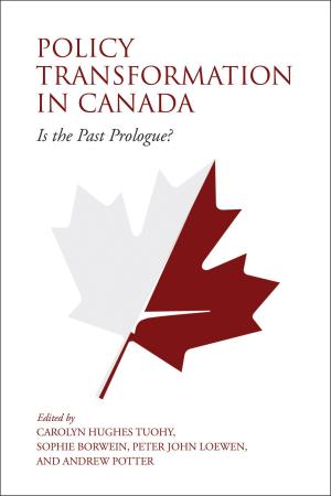 Cover of the book Policy Transformation in Canada by Dave Snow