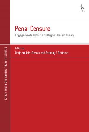 Cover of the book Penal Censure by Ms Marianne Taylor