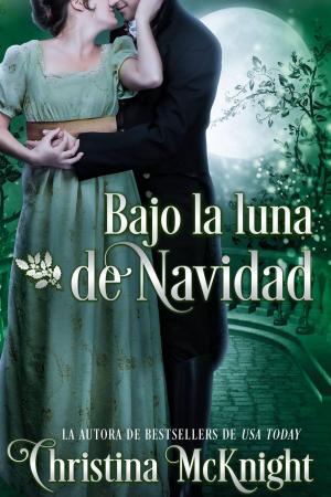 Book cover of Bajo la luna de Navidad