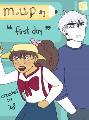 Cover of the book mup #1: first day by Mac Park