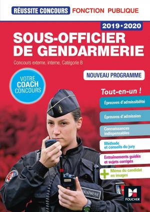 Cover of the book Réussite Concours - Sous-officier de gendarmerie - 2019-2020 by Jacques Chambon, Alain Burlaud, Gilles Boisson