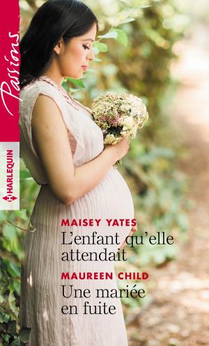 Cover of the book L'enfant qu'elle attendait - Une mariée en fuite by Laura Scott, Sandra Robbins, Heather Woodhaven